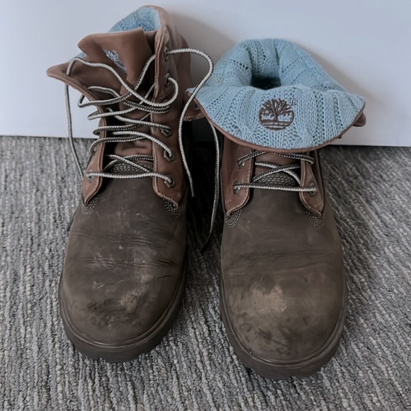 Timberland Jayne Knit Boots Size 9 - Picture 2 of 15